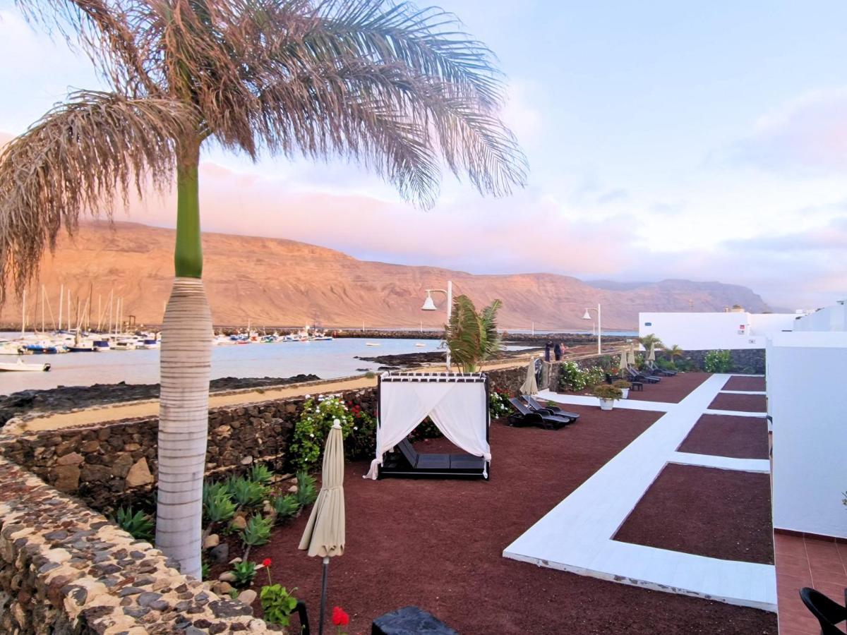 La Graciosa Camelia Beach Vistas Mar Caleta de Sebo Buitenkant foto